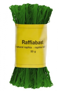 Raffia Bast grün 50g